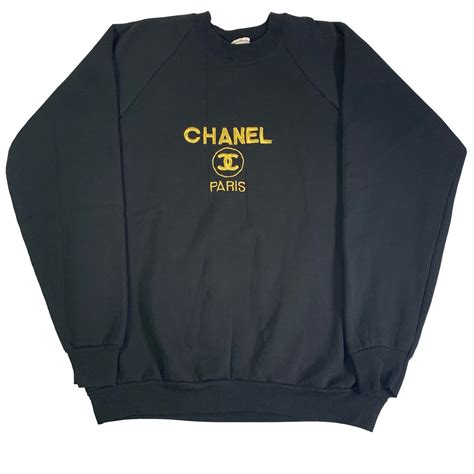 chanel crewneck|chanel pullovers.